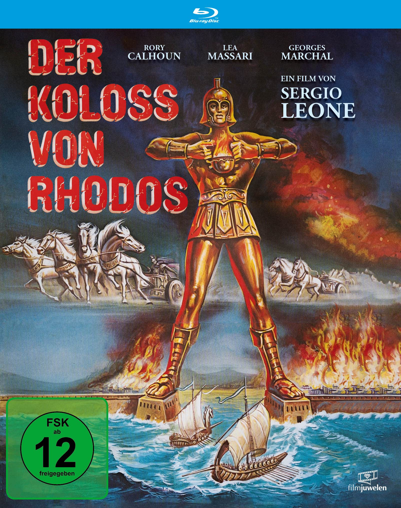`LEONE,SERGIO` DER KOLOSS VON RHODOS (FILMJUWELEN) (BLU-
