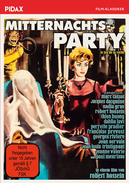 Mitternachtsparty (Le Jeu de la vérité) / Spannender Mysterykrimi mit Starbesetzung (Pidax Film-Klassiker