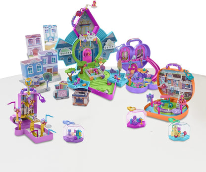 My Little Pony Mini World Magic Epic Mini Crystal Brighthouse Toy, Playset with 5 Collectible Figures, Kids Ages 5+