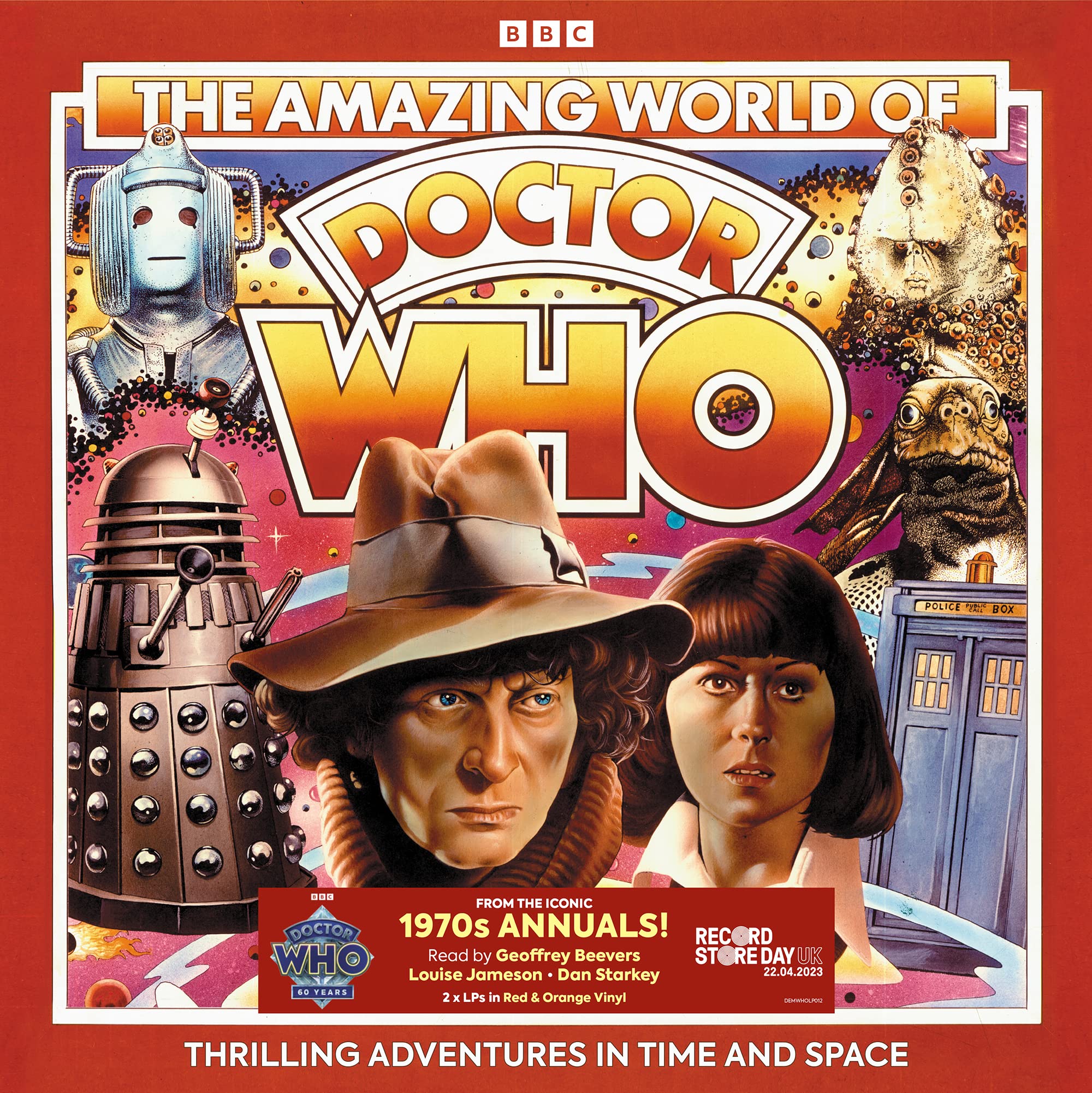 Doctor Who - The Amazing World Of Doctor Who (2 LP) (Coloured Vinyl)