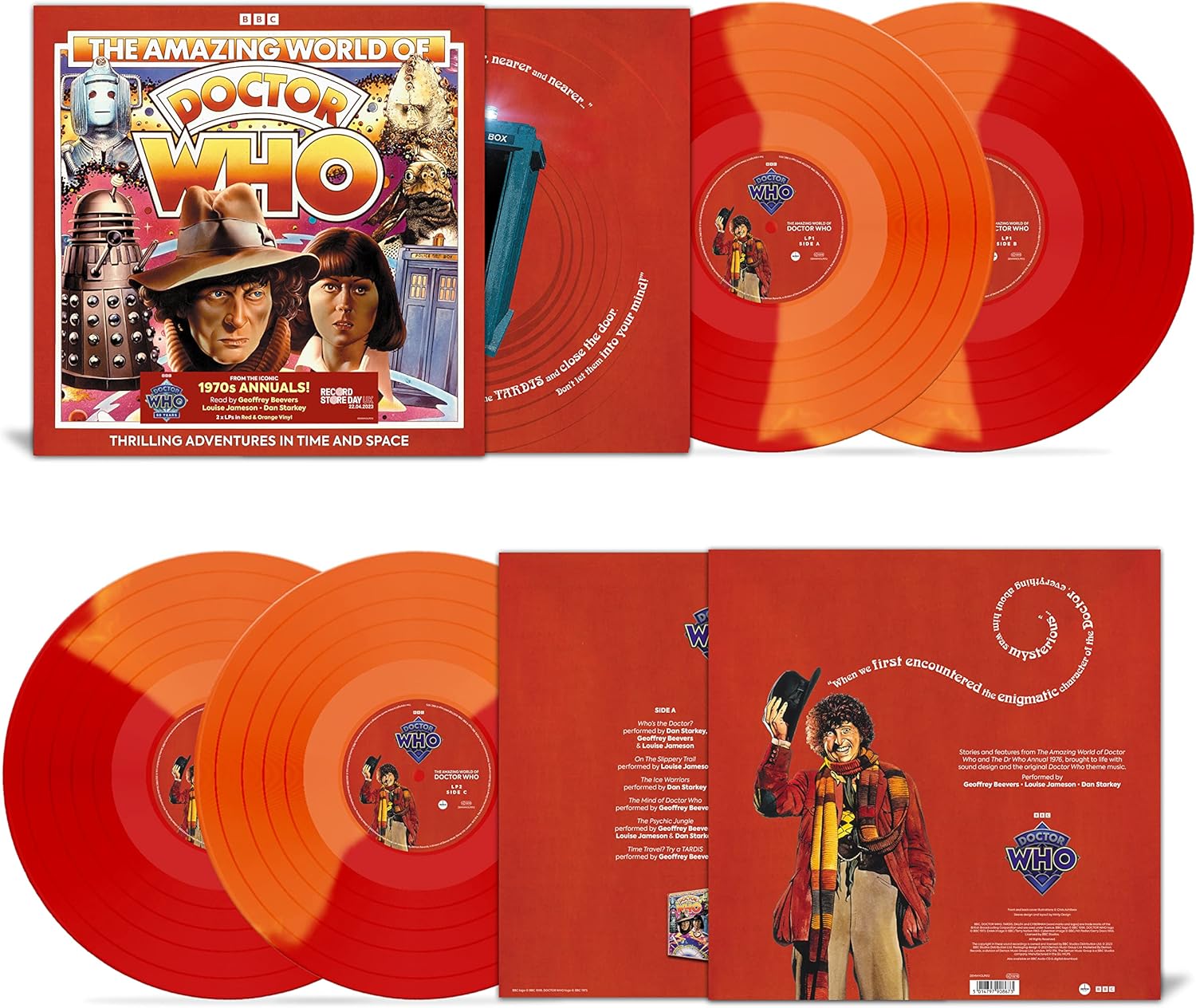 Doctor Who - The Amazing World Of Doctor Who (2 LP) (Coloured Vinyl)