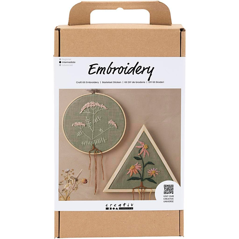 Creativ Embroidery Kits, Acrylic, Dusty Green, One Size