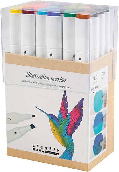 Craft Kit - Drawing Ink 24 pcs. (37378