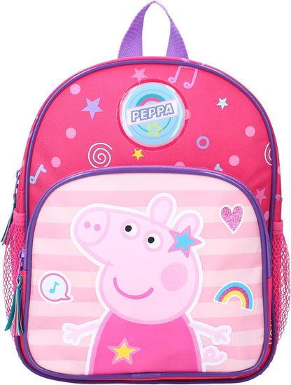 Vadobag Backpack Peppa Music And Dance, fuchsia, S, Minimalistic