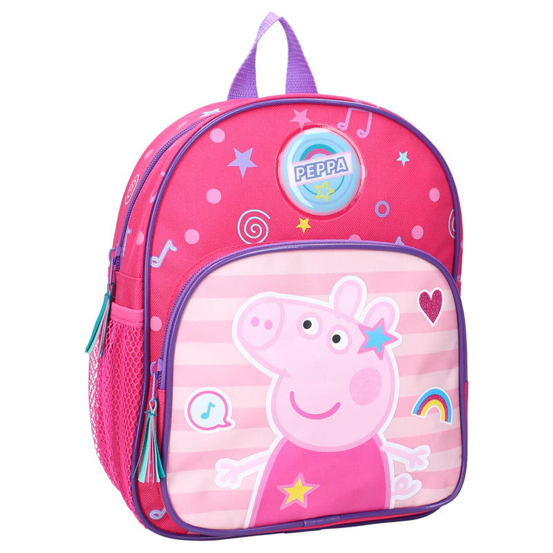 Vadobag Backpack Peppa Music And Dance, fuchsia, S, Minimalistic