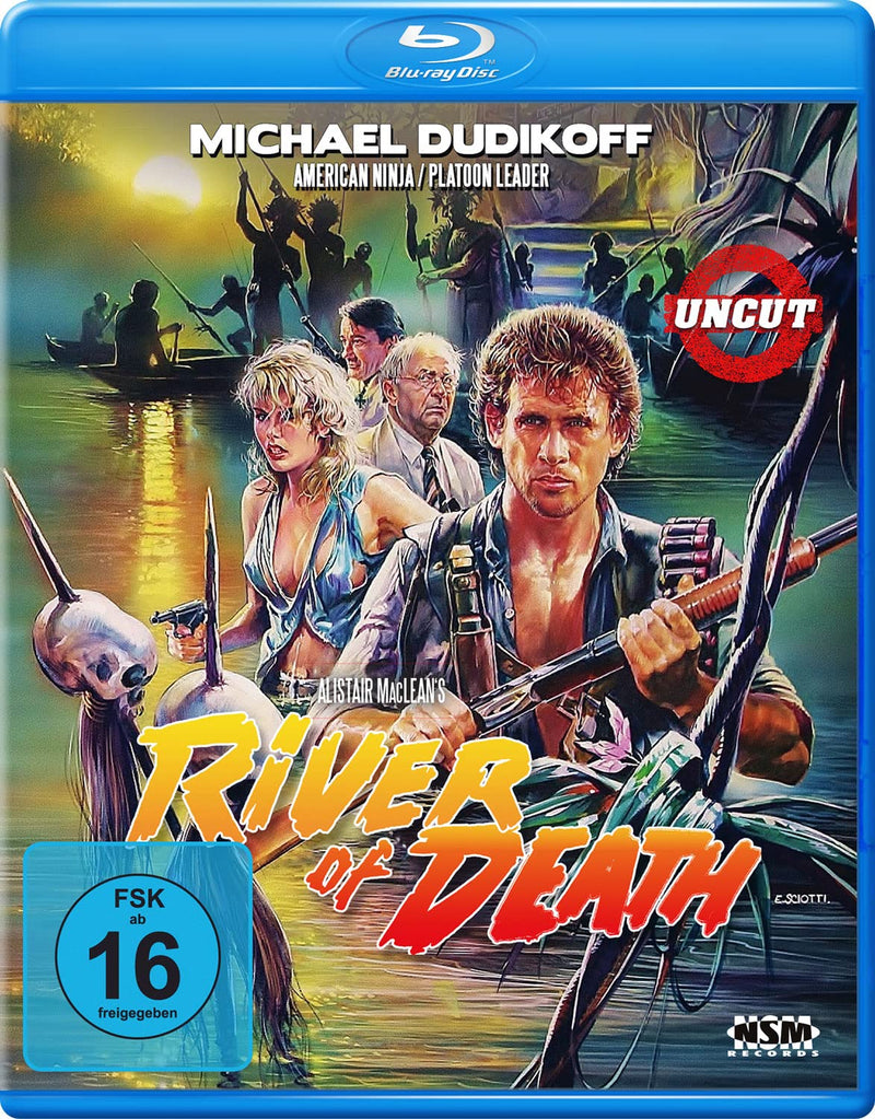 `CARVER,STEVE` RIVER OF DEATH-FLUSS DES GRAUENS (BLU-RAY