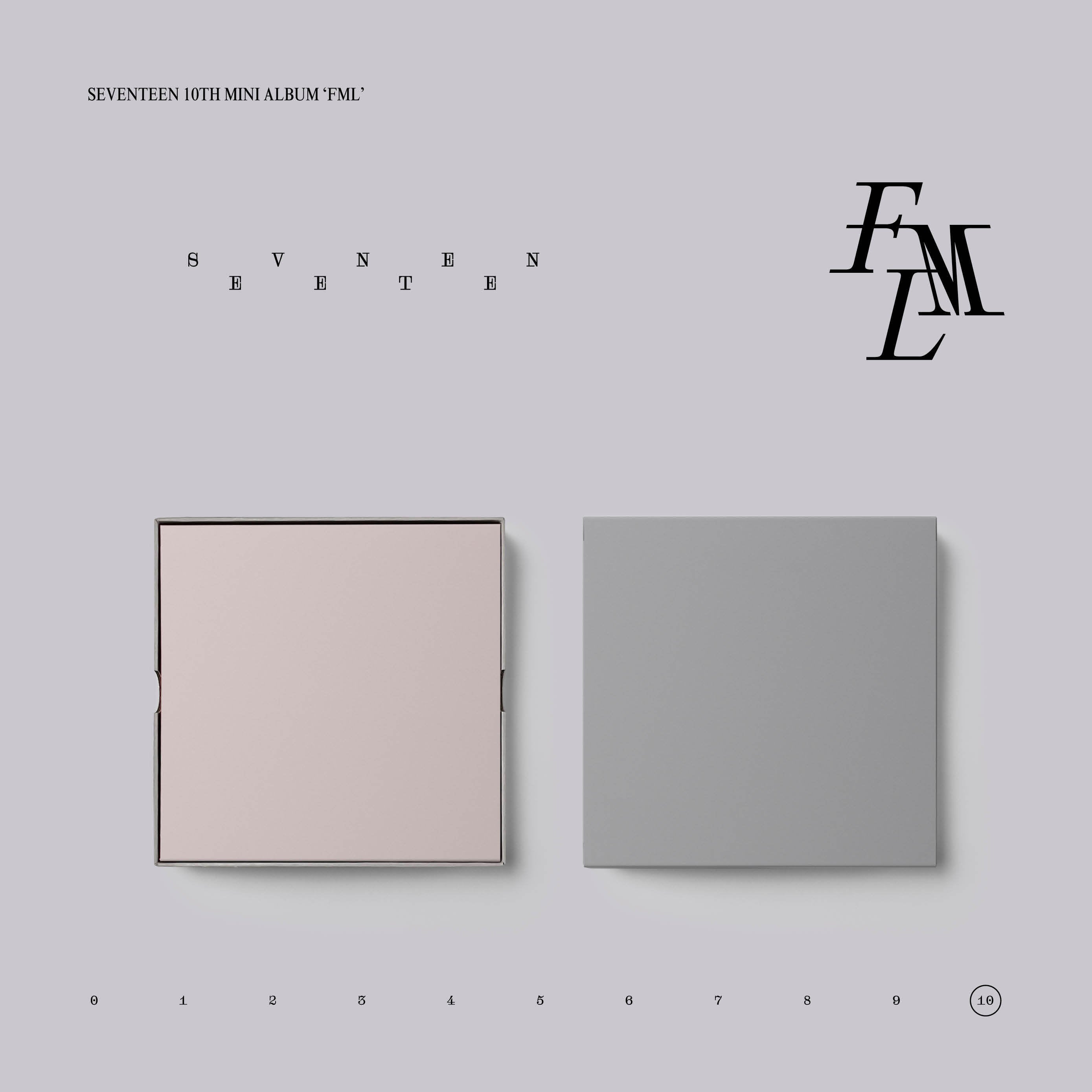 SEVENTEEN 10th Mini Album 'FML' (CARAT Ver.)