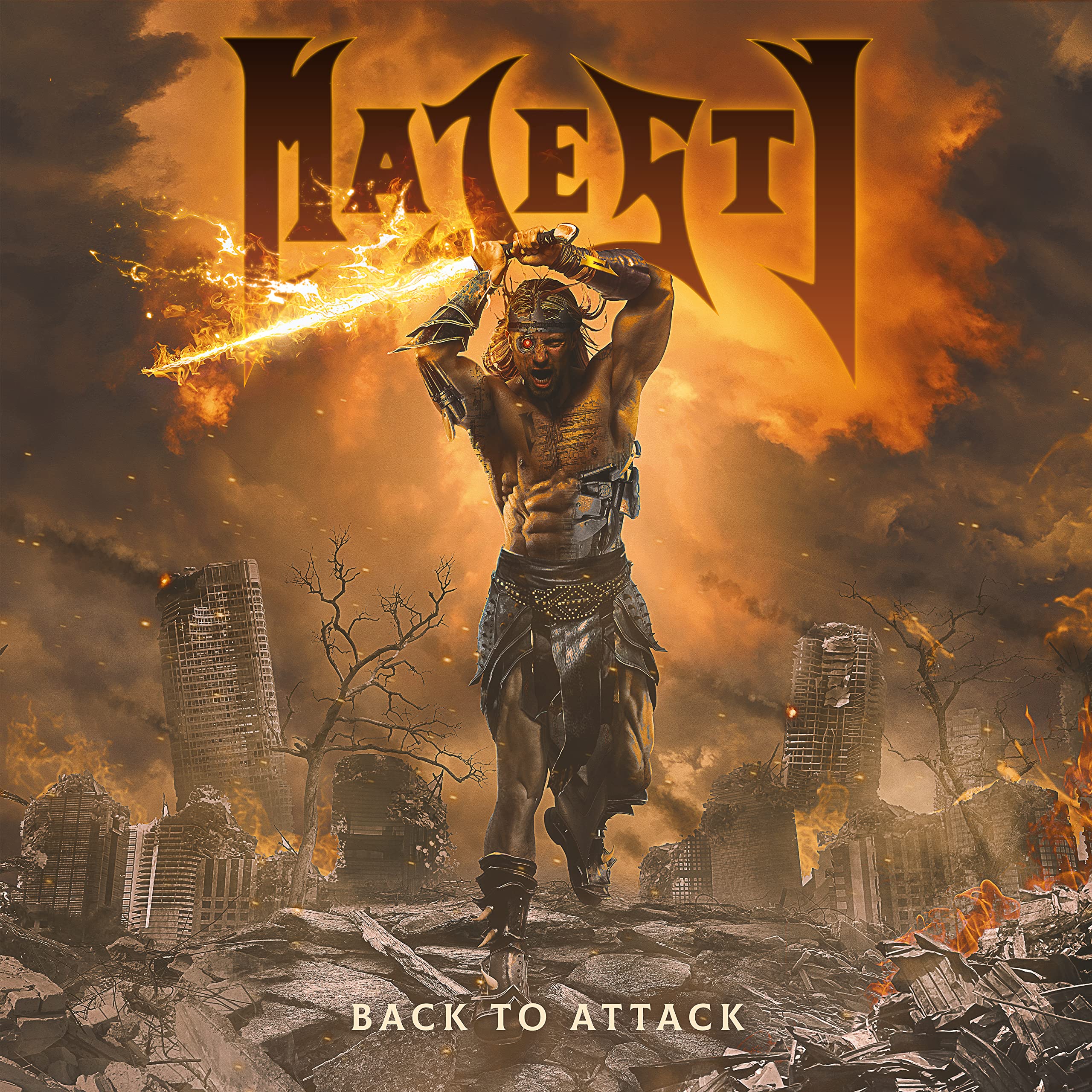 Back To Attack Jewelcase