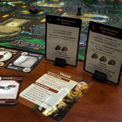 Castle Break Board Game | Strategy Board Game | Family Game for Adults and Kids | Medieval Adventure | Ages 10 and up | 2-4 Players | 45-60 Minutes