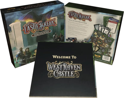 Castle Break Board Game | Strategy Board Game | Family Game for Adults and Kids | Medieval Adventure | Ages 10 and up | 2-4 Players | 45-60 Minutes