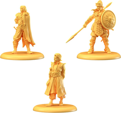 Cmon A Song of Ice and Fire Tabletop Miniatures Game Martell Heroes I Box Set | Strategy Game for Teens and Adults | Ages 14+ | 2+ Players | Average Playtime 45-60 Minutes, Multicolor (SIF709