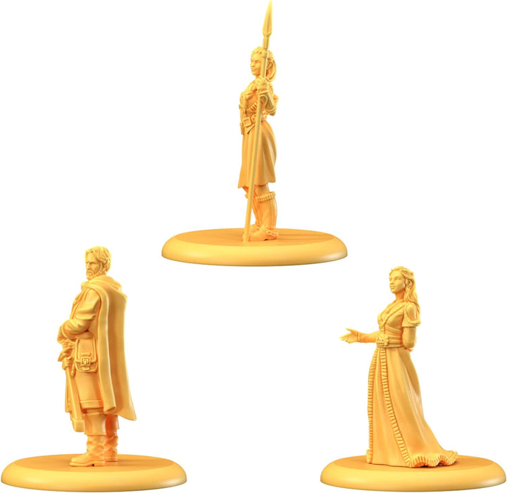 Cmon A Song of Ice and Fire Tabletop Miniatures Game Martell Heroes I Box Set | Strategy Game for Teens and Adults | Ages 14+ | 2+ Players | Average Playtime 45-60 Minutes, Multicolor (SIF709