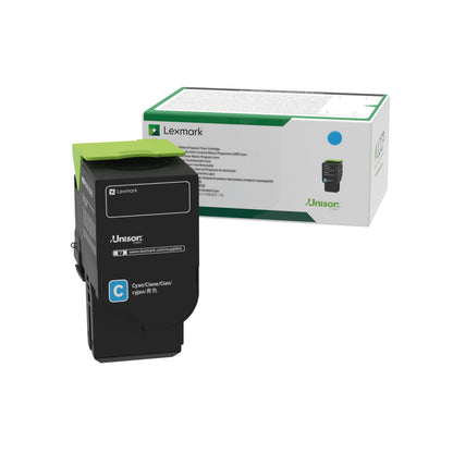 Lexmark Toner Cyan 78C20C0 78C20C0, 1400 Pages, Cyan, 1, W125751300 (78C20C0, 1400 Pages, Cyan, 1 pc(s