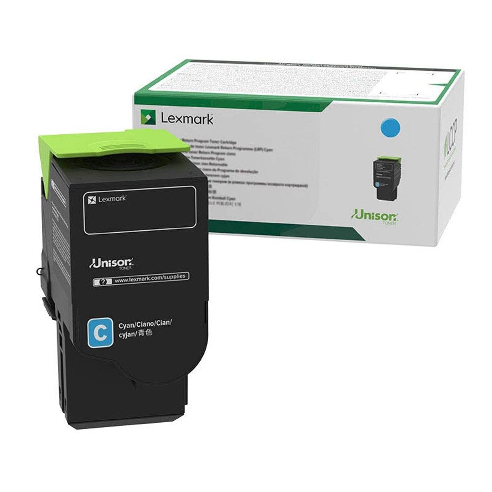 Lexmark Toner Cyan 78C20C0 78C20C0, 1400 Pages, Cyan, 1, W125751300 (78C20C0, 1400 Pages, Cyan, 1 pc(s
