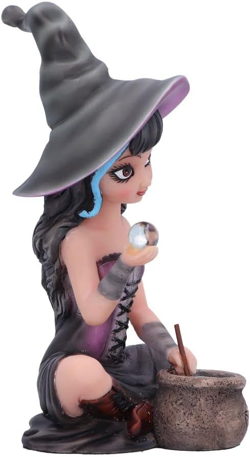 Nemesis Now Pruedence Witch Figurine, Black, 15cm