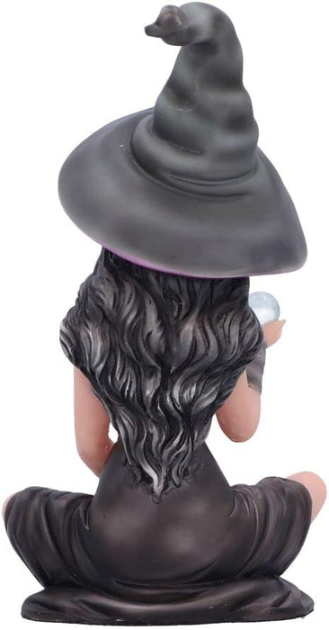 Nemesis Now Pruedence Witch Figurine, Black, 15cm