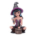Nemesis Now Pruedence Witch Figurine, Black, 15cm