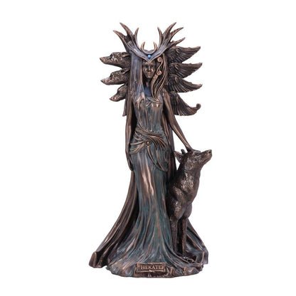 Nemesis Now Marc Potts Hekate - Figura de Bronce (tamaño Grande, 32 cm