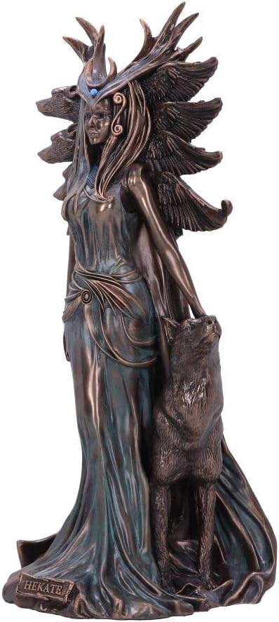 Nemesis Now Marc Potts Hekate - Figura de Bronce (tamaño Grande, 32 cm