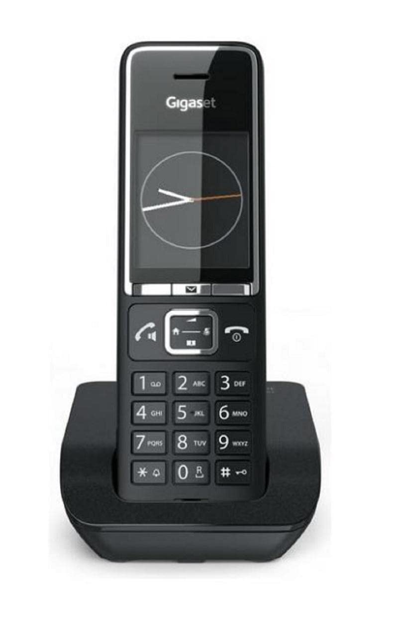 Gigaset COMFORT 550 Téléphone analog/dect Identification de l'appelant Noir