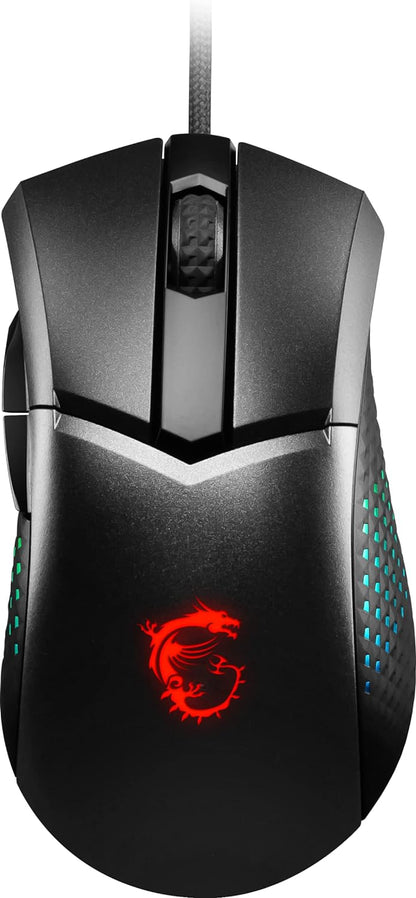 MSI CLUTCH GM51 LIGHTWEIGHT WIRELESS Gaming Mouse - RGB, upto 26000 DPI, low latency, 83g, 150 hours battery life, Swiftspeed, 2.4G/ Bluetooth/ Wired, OMRON Switches, NVIDIA Reflex, MSI Center