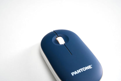 Celly, Mouse Con Dongle Linea Pantone, Mouse Wireless con Silent Click, Leggero e Sottile, DPI Regolabile, con Dongle Integrato, Compatibilità Universale, Deep Ocean
