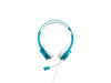 Celly, Cuffie a Filo Linea Pantone, Cuffie Over-ear con Microfono Regolabile e Connettore Jack 3.5mm, Lunghezza cavo 1,2m, Archetto Regolabile, Cuffie con Design Elegante, Emerald Lake