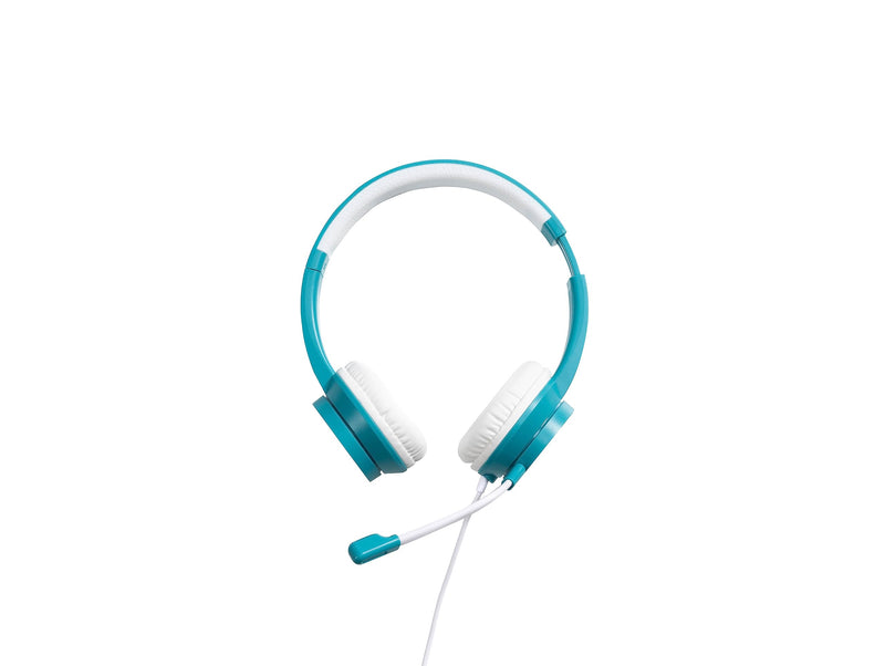 Celly, Cuffie a Filo Linea Pantone, Cuffie Over-ear con Microfono Regolabile e Connettore Jack 3.5mm, Lunghezza cavo 1,2m, Archetto Regolabile, Cuffie con Design Elegante, Emerald Lake