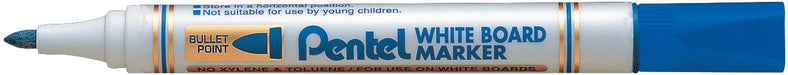 Pentel MW85 Punta redonda Azul 12pieza(s) - Marcador (Azul, Punta redonda, Azul, Blanco, De plástico, 12 pieza(s