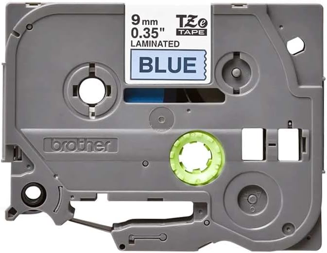 Brother TZ521 - Laminated tape - black on blue - Roll (0.9 cm x 8 m