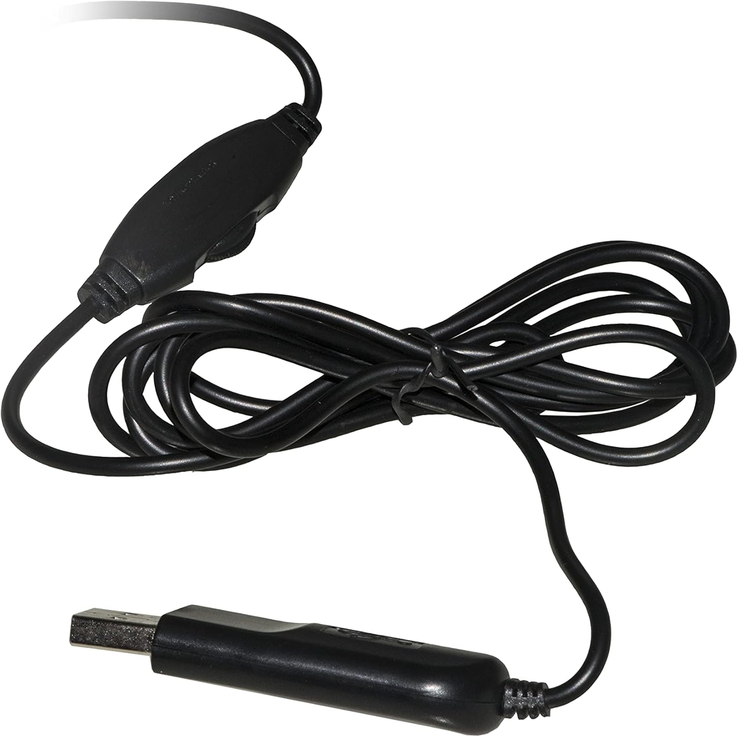 Link CUFFIA CON MICROFONO ORIENTABILE, CONNETTORE USB E CONTROLLO VOLUME, nero