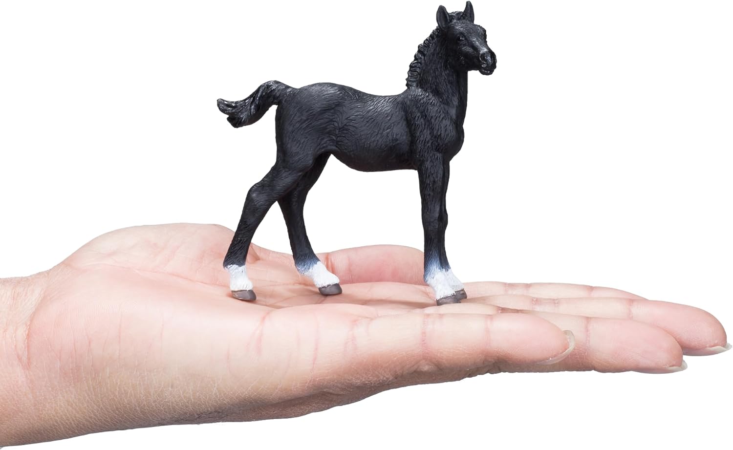 MOJO- Animal Planet Hanoverian potrillo, Color Negro (381000