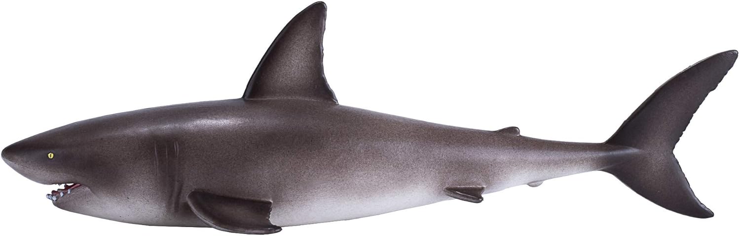 MOJO – Great White Shark | Hand-Painted Toy Figure | Sealife Collection | True to Life & Highly Detailed | Designed in UK