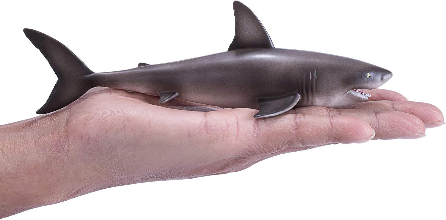 MOJO – Great White Shark | Hand-Painted Toy Figure | Sealife Collection | True to Life & Highly Detailed | Designed in UK