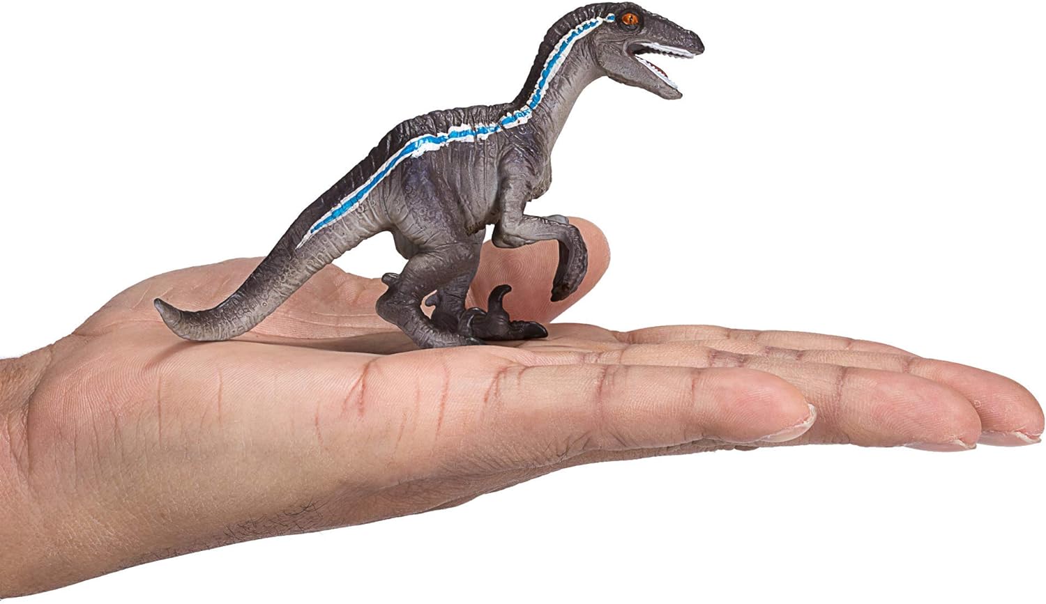 MOJO Tier-Planet Velociraptor, grau (381022