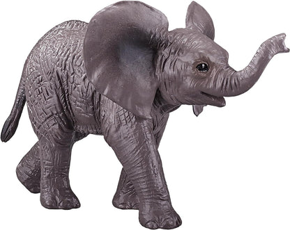 MOJO- Animal Planet Elefante Africano jóven, Estampado, Color Gris (387002