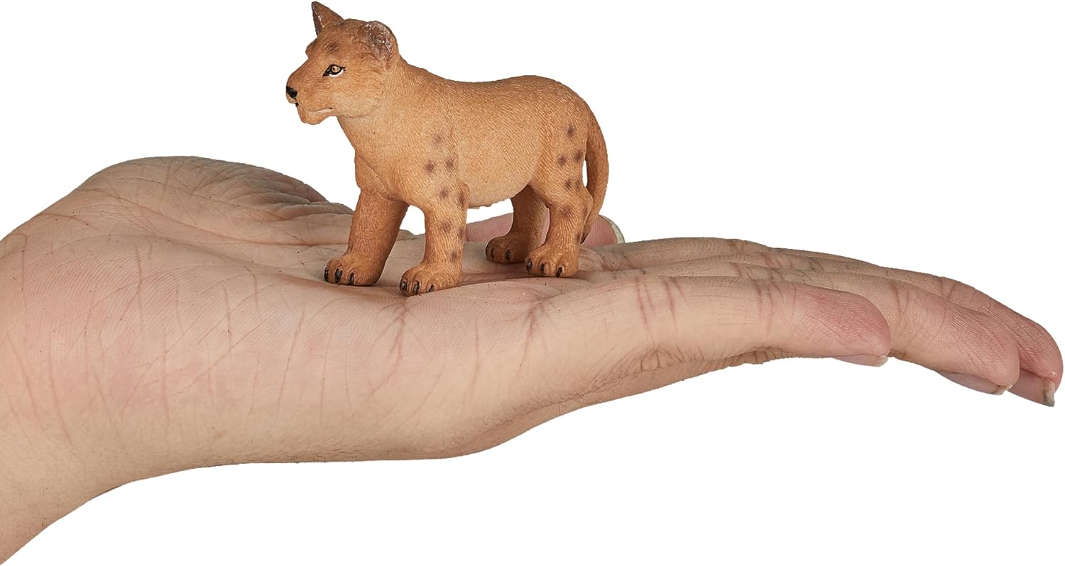MOJO Lion Cub Standing Wildlife Animal Model Toy Figure