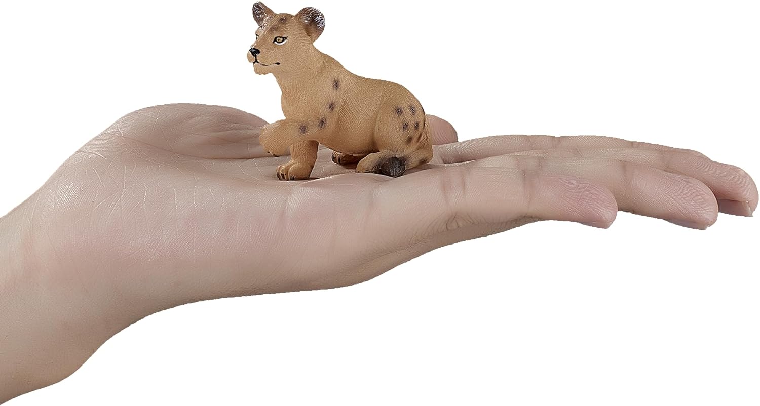 MOJO Lion cub Playing Wildlife Animal Model Toy Figure