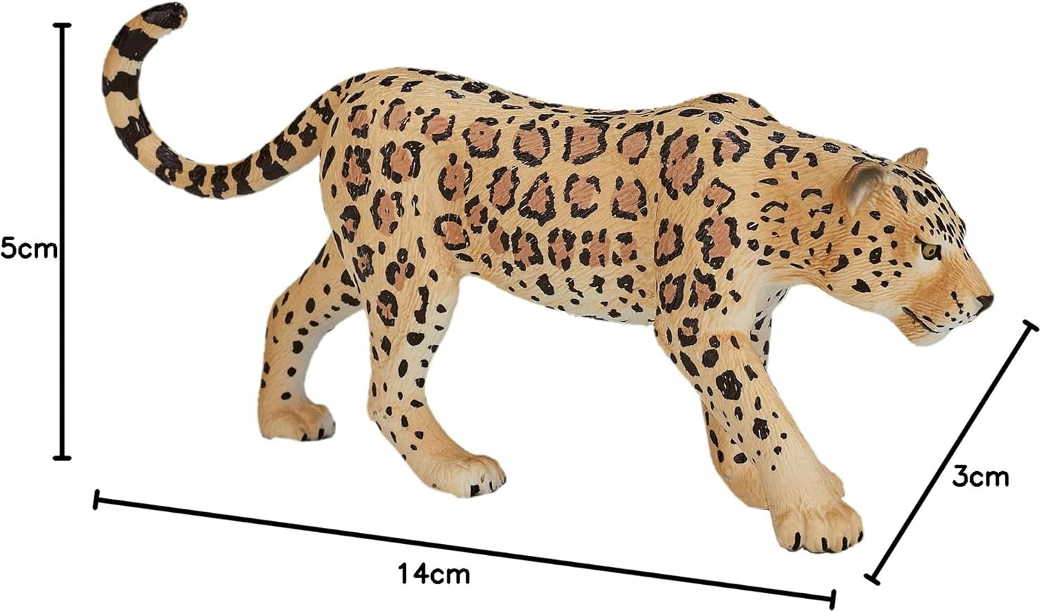 MOJO - Timber Wolf Standing | Hand-Painted Toy Figure | Woodland Collection | True to Life & Highly Detailed | Designed in UK