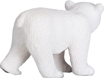 MOJO Polar Bear Cub Walking Wildlife Animal Model Toy Figure