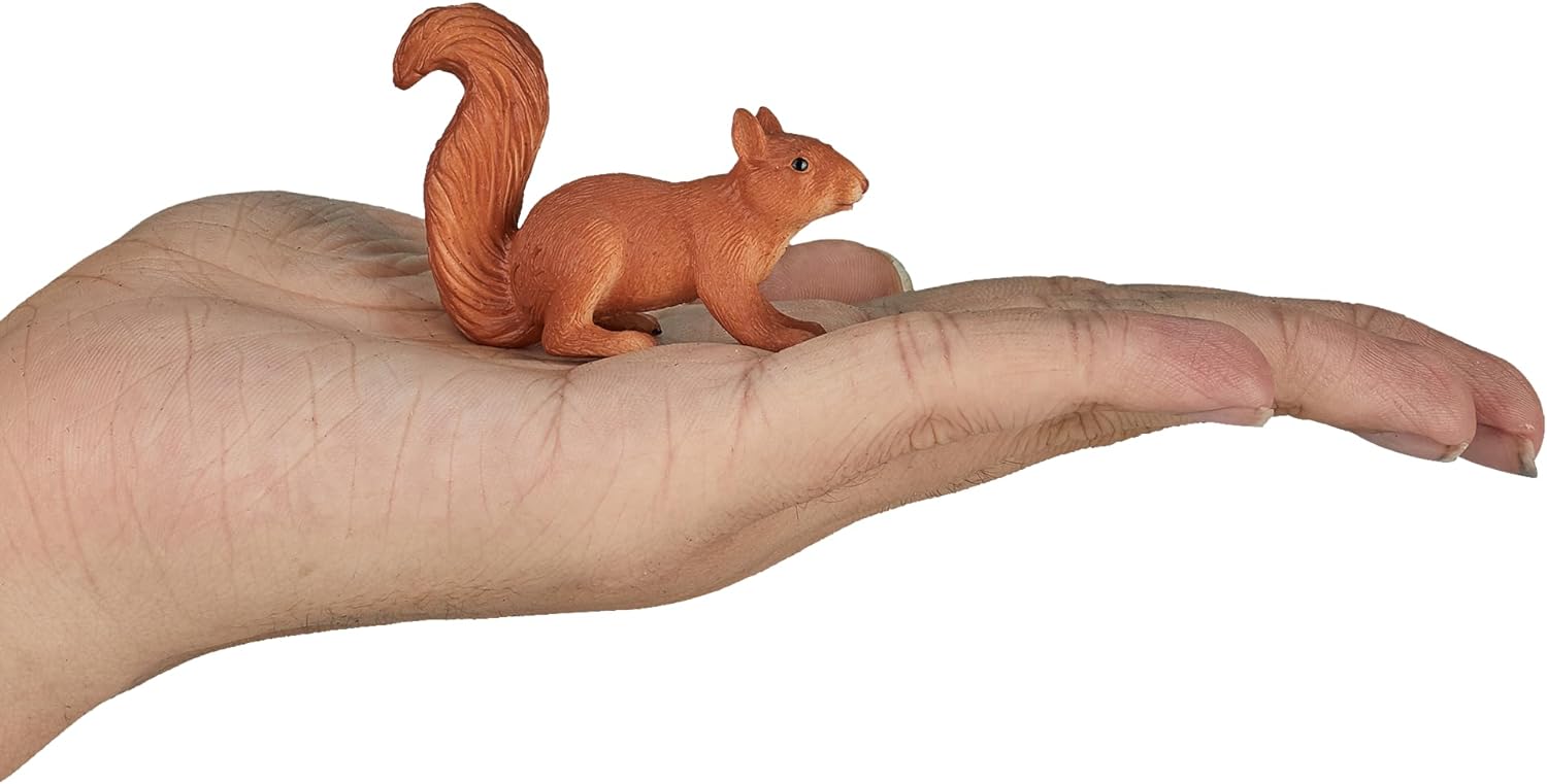 MOJO - Red Squirrel Running | Hand-Painted Toy Figure | Woodland Collection | True to Life & Highly Detailed | Designed in UK