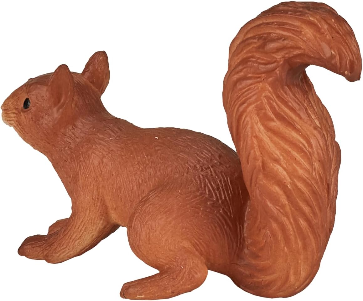 MOJO - Red Squirrel Running | Hand-Painted Toy Figure | Woodland Collection | True to Life & Highly Detailed | Designed in UK