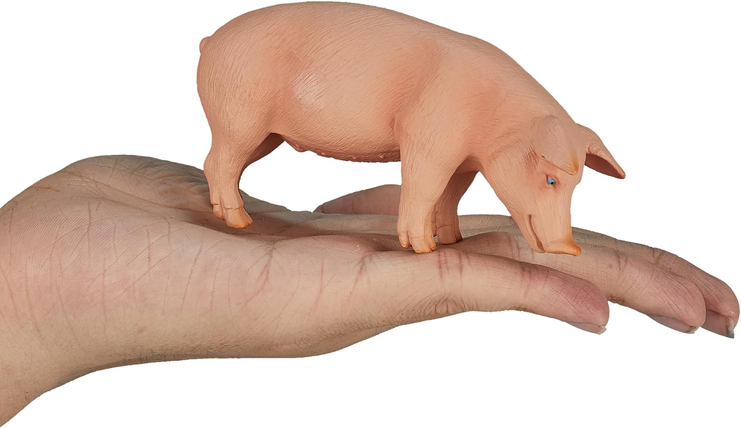MOJO Figura giocattolo modello animale della fattoria maiale (cinghiale