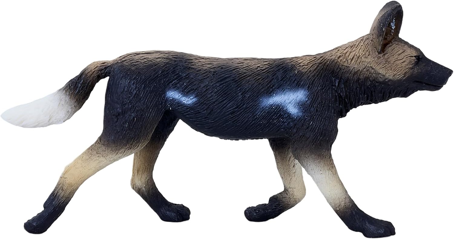 MOJO African Hunting Dog Wildlife Animal Model Toy Figure