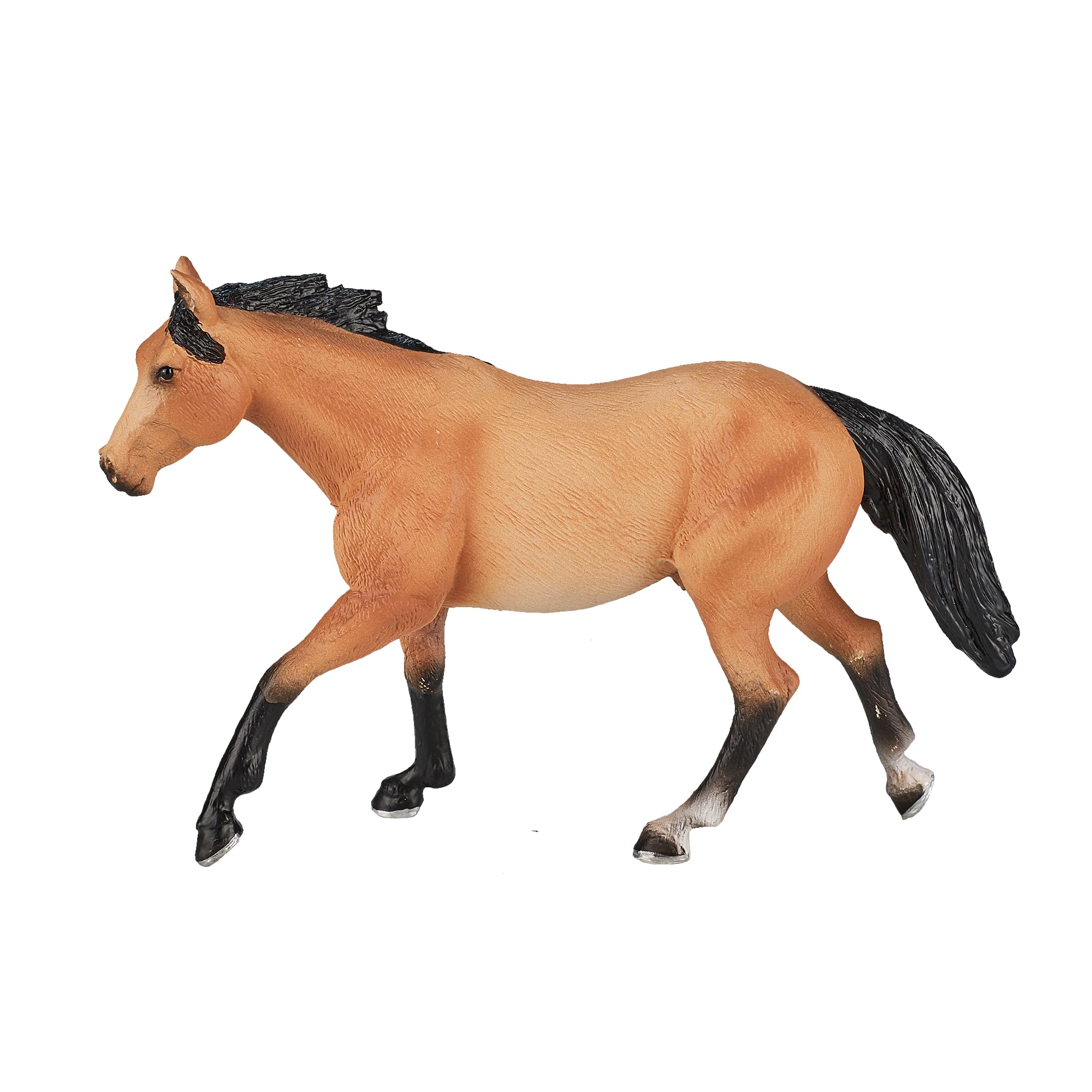 MOJO Quarter Horse Buckskin Farm Animal Model Toy Figure