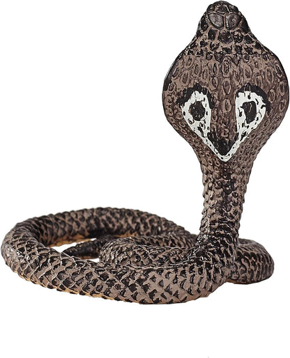 MOJO - King Cobra Snake | Hand-Painted Toy Figure | Wildlife Collection | True to Life & Highly Detailed | Designed in UK