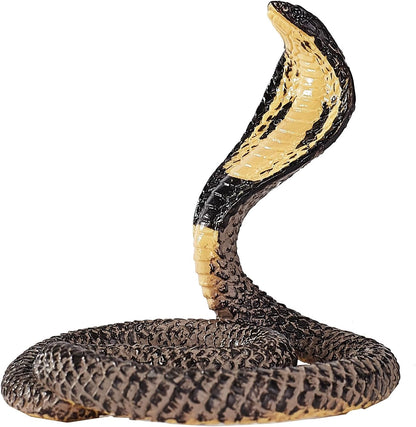 MOJO - King Cobra Snake | Hand-Painted Toy Figure | Wildlife Collection | True to Life & Highly Detailed | Designed in UK