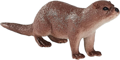 MOJO - Common Otter | Hand-Painted Toy Figure | Woodland Collection | True to Life & Highly Detailed | Designed in UK