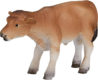 MOJO Jersey Calf standing Farm Animal Cow Model Toy Figure