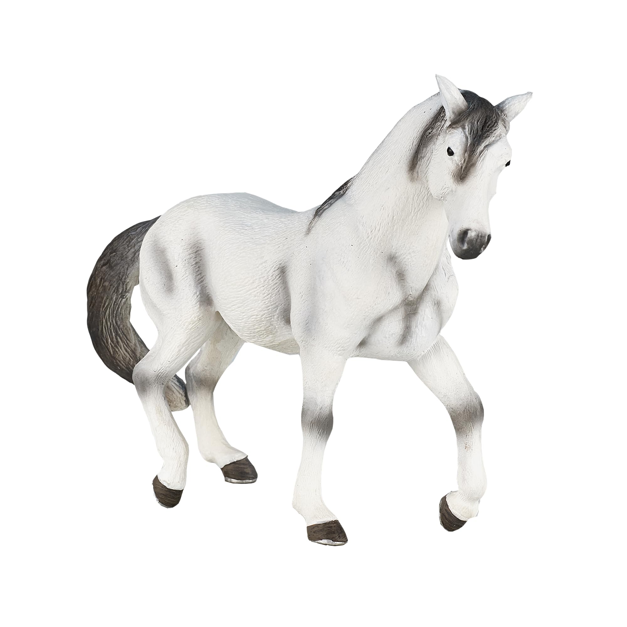 MOJO Andalusian Stallion Grey Horse Farm Animal Model Toy Figure
